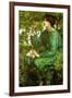 The Day Dream-Dante Gabriel Rossetti-Framed Art Print