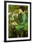 The Day Dream-Dante Gabriel Rossetti-Framed Art Print