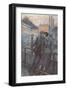 The Day Ends-Hans Baluschek-Framed Art Print