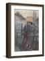 The Day Ends-Hans Baluschek-Framed Art Print