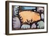The Day in the Forest; Der Tag Im Wald-Paul Klee-Framed Giclee Print