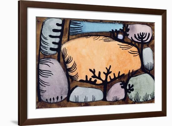 The Day in the Forest; Der Tag Im Wald-Paul Klee-Framed Giclee Print