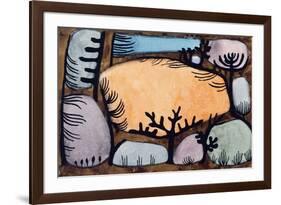 The Day in the Forest; Der Tag Im Wald-Paul Klee-Framed Giclee Print