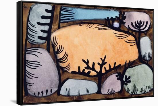 The Day in the Forest; Der Tag Im Wald-Paul Klee-Framed Stretched Canvas