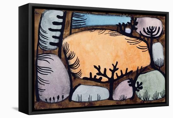 The Day in the Forest; Der Tag Im Wald-Paul Klee-Framed Stretched Canvas