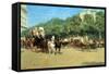 The Day of the Grand Prize [1]-Childe Hassam-Framed Stretched Canvas