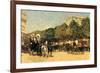 The Day of the Grand Prize [2]-Childe Hassam-Framed Premium Giclee Print