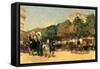 The Day of the Grand Prize [2]-Childe Hassam-Framed Stretched Canvas