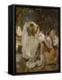 The Day of the Prophet Blidah, Algeria-Frederick Arthur Bridgman-Framed Stretched Canvas