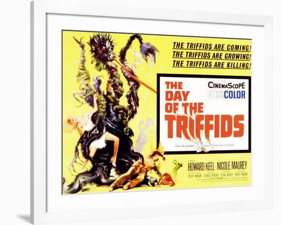 The Day of the Triffids, UK Movie Poster, 1963-null-Framed Art Print