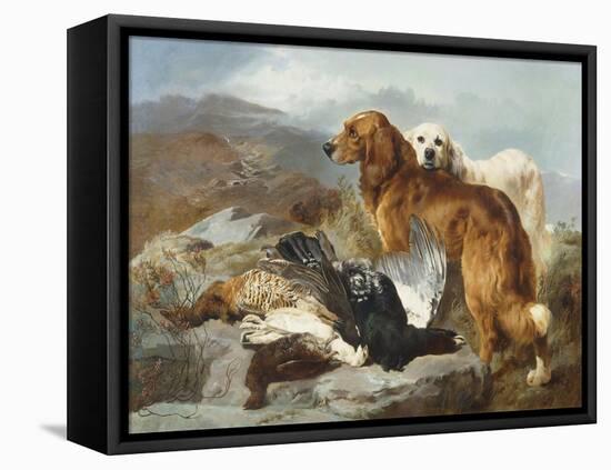 The Day's Bag-George William Horlor-Framed Stretched Canvas