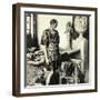 The Day That Caesar Died-Fortunino Matania-Framed Giclee Print