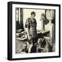 The Day That Caesar Died-Fortunino Matania-Framed Giclee Print