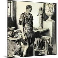 The Day That Caesar Died-Fortunino Matania-Mounted Giclee Print