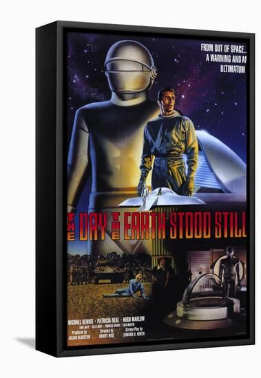 The Day The Earth Stood Still, 1951-null-Framed Stretched Canvas