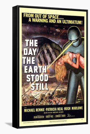 The Day The Earth Stood Still, 1951-null-Framed Stretched Canvas