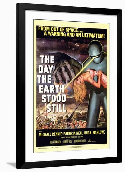 The Day The Earth Stood Still, 1951-null-Framed Art Print