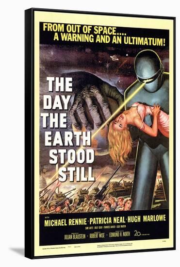 The Day The Earth Stood Still, 1951-null-Framed Stretched Canvas