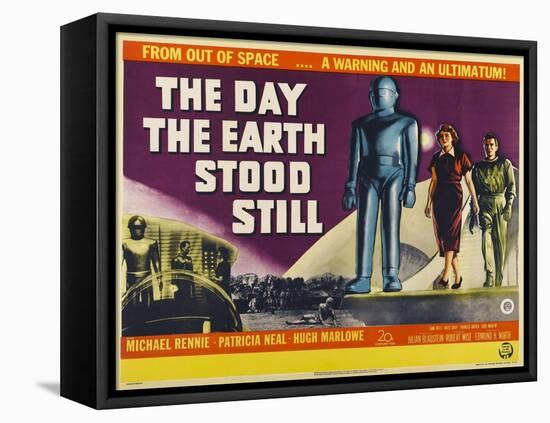 The Day the Earth Stood Still, 1951-null-Framed Stretched Canvas