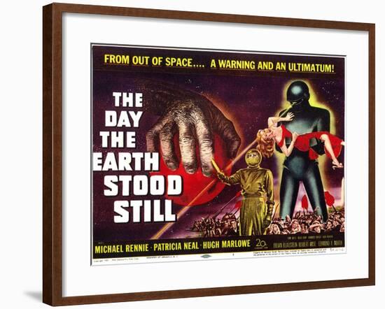 The Day The Earth Stood Still, 1951-null-Framed Art Print