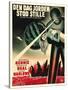 The Day The Earth Stood Still, Danish Movie Poster, 1951-null-Stretched Canvas