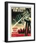 The Day The Earth Stood Still, Danish Movie Poster, 1951-null-Framed Art Print