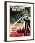 The Day The Earth Stood Still, Danish Movie Poster, 1951-null-Framed Art Print
