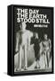 The Day The Earth Stood Still, Hong Kong Movie Poster, 1951-null-Framed Stretched Canvas