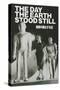 The Day The Earth Stood Still, Hong Kong Movie Poster, 1951-null-Stretched Canvas