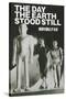 The Day The Earth Stood Still, Hong Kong Movie Poster, 1951-null-Stretched Canvas