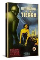 The Day The Earth Stood Still, Italian Movie Poster, 1951-null-Stretched Canvas