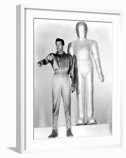 The Day the Earth Stood Still, Michael Rennie, 1951-null-Framed Photo