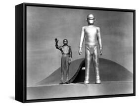 The Day The Earth Stood Still, Michael Rennie, 1951-null-Framed Stretched Canvas