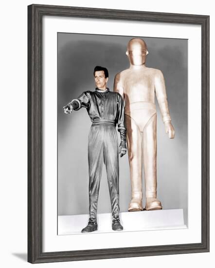 THE DAY THE EARTH STOOD STILL, Michael Rennie, 1951.-null-Framed Photo