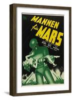 The Day The Earth Stood Still, Swedish Movie Poster, 1951-null-Framed Art Print