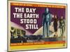 The Day The Earth Stood Still, UK Movie Poster, 1951-null-Mounted Art Print