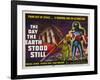 The Day The Earth Stood Still, UK Movie Poster, 1951-null-Framed Art Print