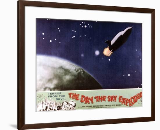 The Day The Sky Exploded - 1958-null-Framed Giclee Print