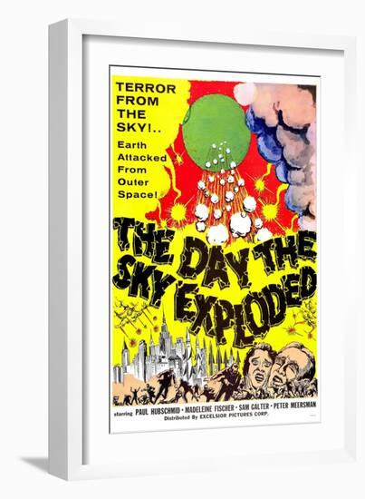 The Day the Sky Exploded-null-Framed Art Print