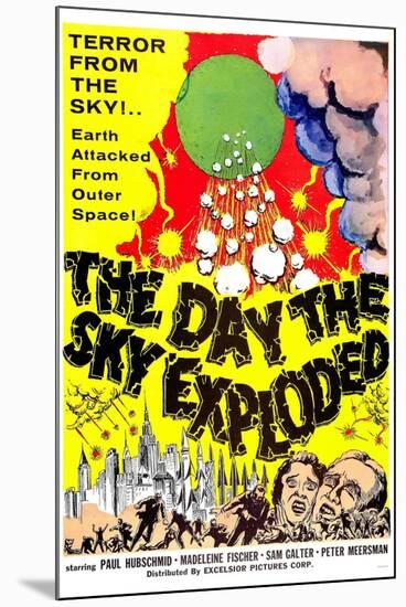 The Day the Sky Exploded-null-Mounted Art Print