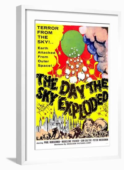 The Day the Sky Exploded-null-Framed Art Print