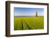 The Daymark, an octagonal day beacon near Dartmouth, Devon, England, United Kingdom, Europe-Adam Burton-Framed Photographic Print