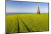 The Daymark, an octagonal day beacon near Dartmouth, Devon, England, United Kingdom, Europe-Adam Burton-Mounted Photographic Print