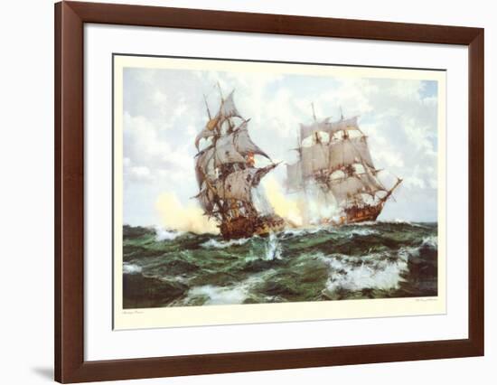 The Days of Adventure-Montague Dawson-Framed Art Print