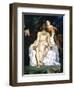 The Dead Christ and the Angels, 1864-Edouard Manet-Framed Premium Giclee Print