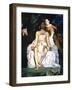 The Dead Christ and the Angels, 1864-Edouard Manet-Framed Premium Giclee Print