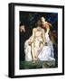 The Dead Christ and the Angels, 1864-Edouard Manet-Framed Premium Giclee Print