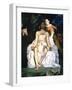 The Dead Christ and the Angels, 1864-Edouard Manet-Framed Premium Giclee Print