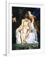 The Dead Christ and the Angels, 1864-Edouard Manet-Framed Giclee Print