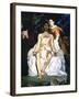 The Dead Christ and the Angels, 1864-Edouard Manet-Framed Giclee Print